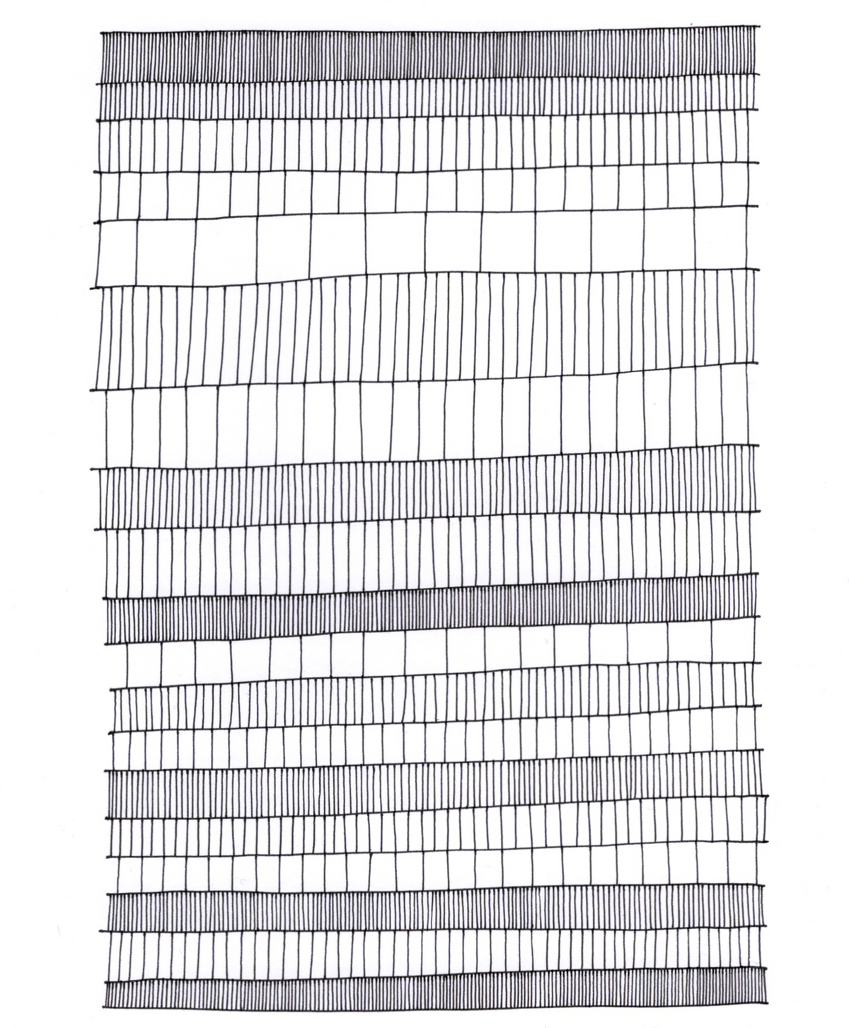 This doodle was created using a 0.45 Unipin Fineliner. It's on A4 white 160gsm paper and is a one off piece.